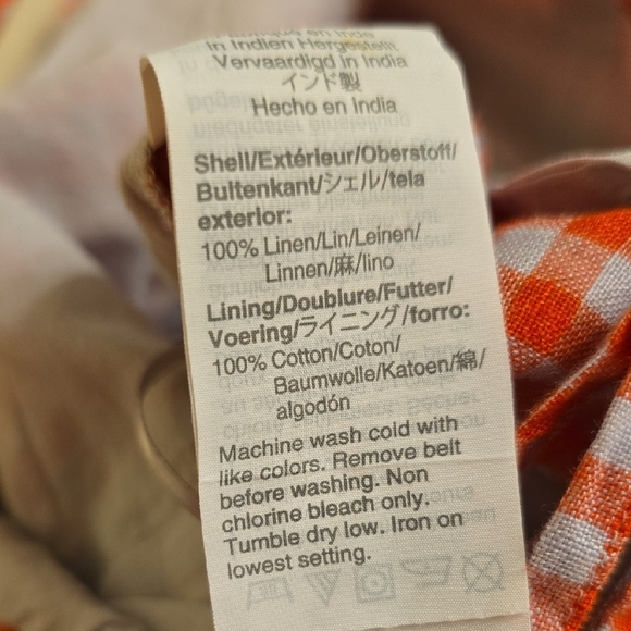 J. Crew Red and Gray Gingham Jumpsuit - Picture 8 of 16